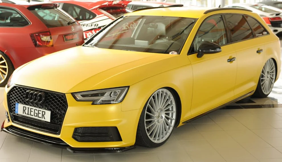 Rieger Audi S4 (B9/F4) & A4 S-Line Front Splitter (2015-2018) - Image 4