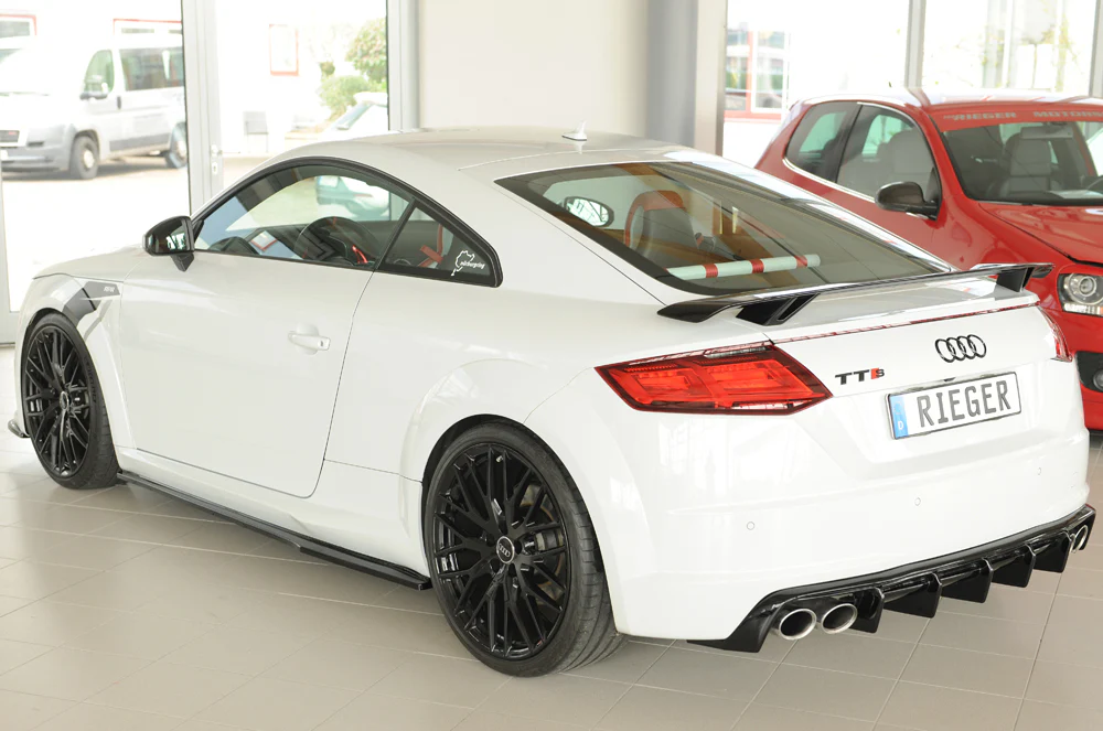 Rieger Audi TTS (8S) Pre-Facelift Rear Diffuser - Image 2