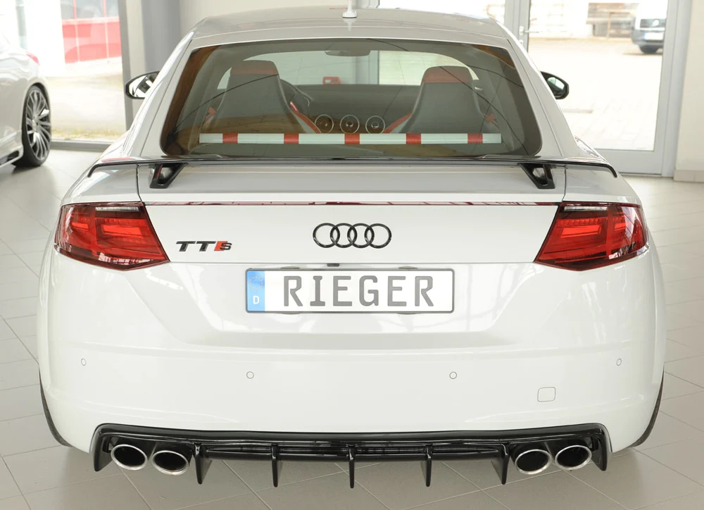 Rieger Audi TTS (8S) Pre-Facelift Rear Diffuser - Image 3
