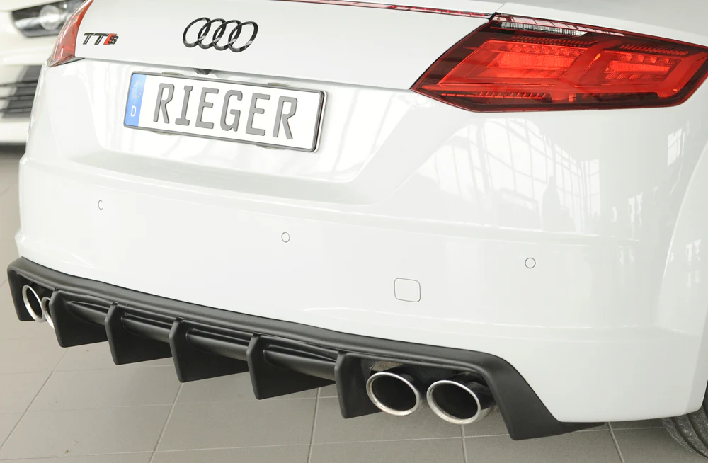 Rieger Audi TTS (8S) Pre-Facelift Rear Diffuser - Image 4