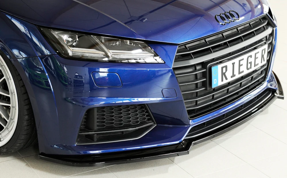 Rieger Audi TTS/S-Line (8S) Pre-Facelift Front Splitter - Image 3