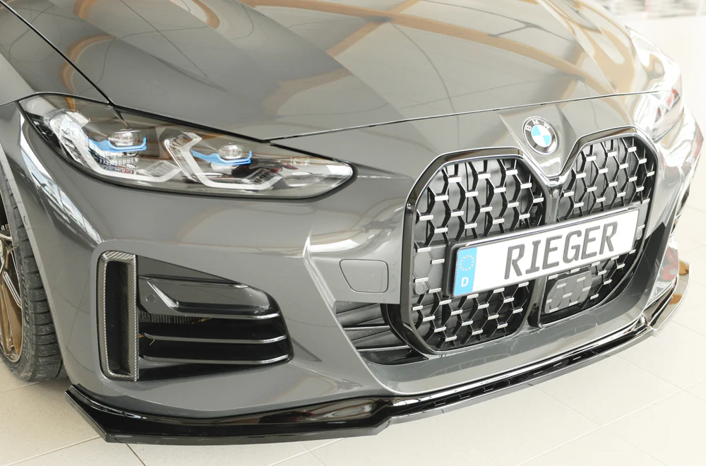 Rieger BMW 4 Series Gran Coupe M-Sport (G26) Front Splitter - Image 2