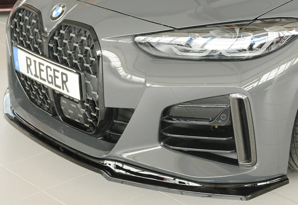 Rieger BMW 4 Series Gran Coupe M-Sport (G26) Front Splitter - Image 3