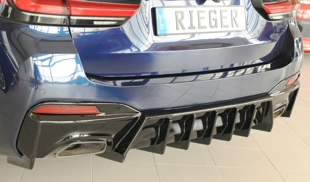 Rieger BMW 5 Series LCI (G30/G31) M-Sport Rear Diffuser - Image 2