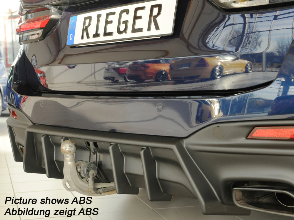 Rieger BMW 5 Series LCI (G30/G31) M-Sport Rear Diffuser - Image 3