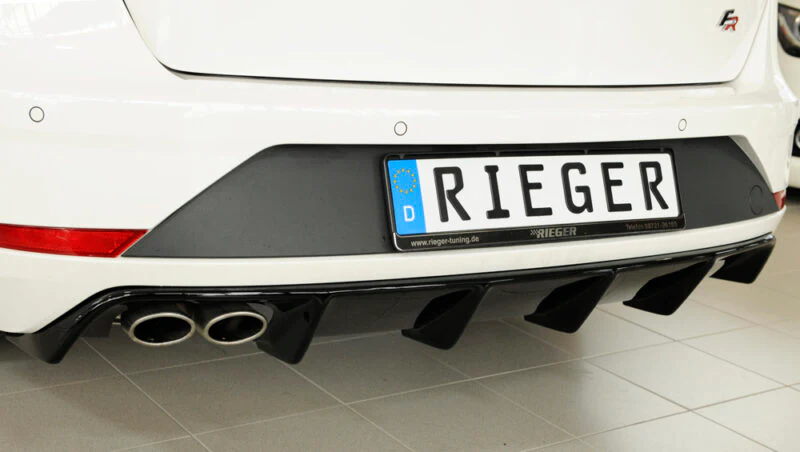 Rieger Seat Leon FR ST Rear Diffuser (17-21)