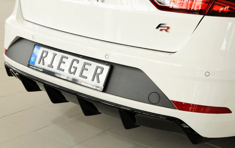 Rieger Seat Leon FR ST Rear Diffuser (17-21) - Image 3