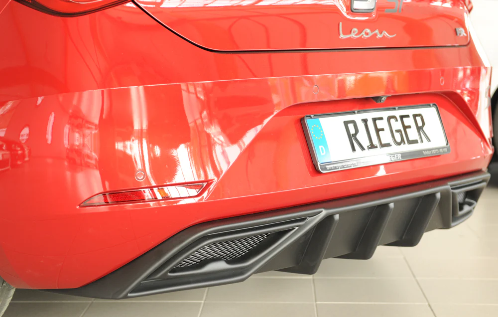 Rieger Seat Leon (KL) Rear Diffuser - Image 3