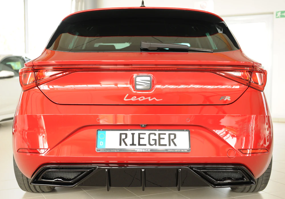 Rieger Seat Leon (KL) Rear Diffuser - Image 4