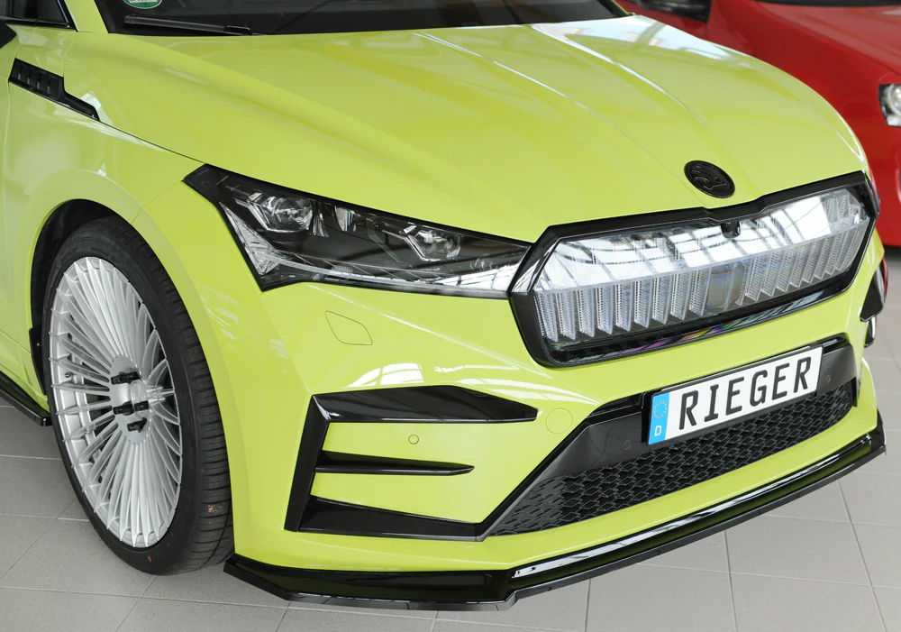 Rieger Skoda Enyaq VRS Front Splitter - Image 3