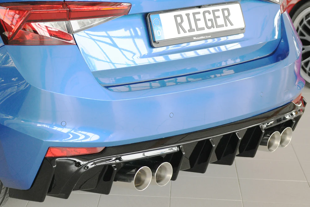 Rieger Skoda Fabia (PJ) Rear Diffuser - Image 3