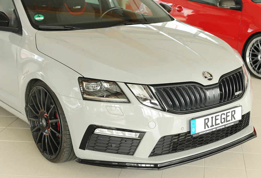 Rieger Skoda Octavia VRS (5E) Facelift Front Splitter - Image 2