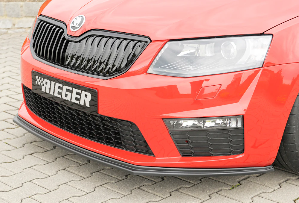 Rieger Skoda Octavia VRS (5E) Prefacelift Front Splitter - Image 2