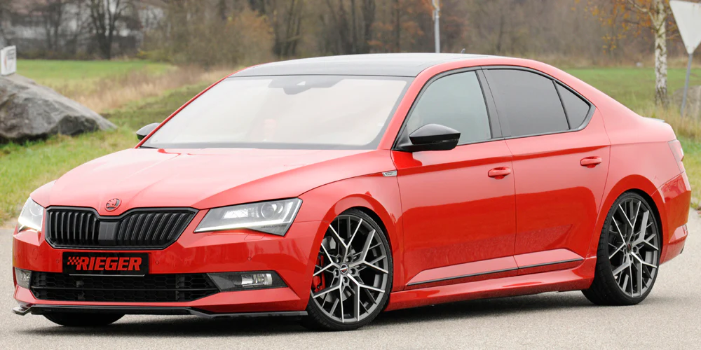 Rieger Skoda Superb (3V) Side Skirts - Image 3