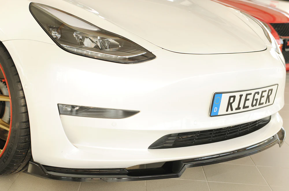 Rieger Tesla Model 3 Prefacelift Front Splitter - Image 2