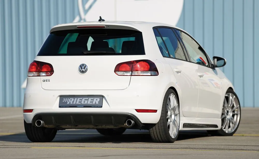 Rieger VW Golf MK6 GTI Rear Diffuser - Image 2