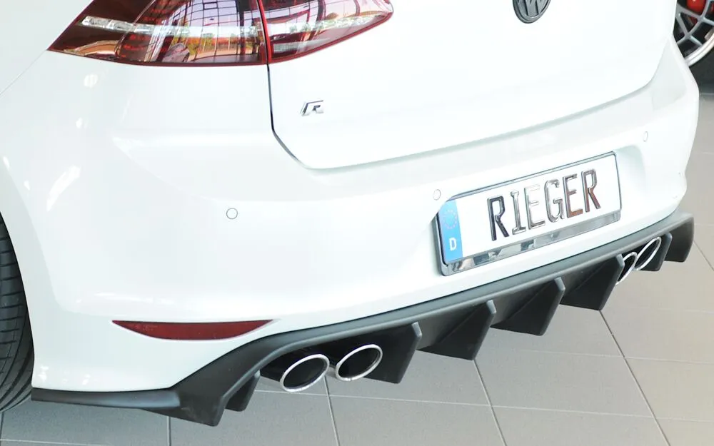 Rieger VW Golf MK7 R Rear Diffuser - Image 2
