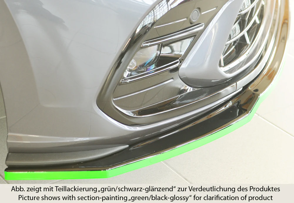 Rieger VW Polo AW GTI/R-Line Facelift Front Splitter - Image 6
