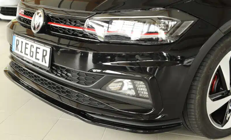Rieger VW Polo GTI MK6 Pre-Facelift (17-21) Front Splitter - Image 2