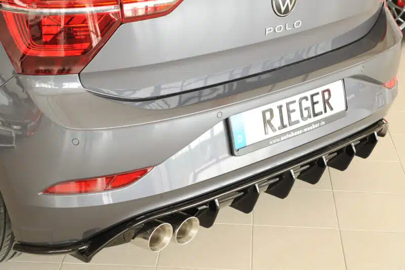 Rieger VW Polo GTI MK6/MK6.5 Rear Diffuser - Image 4
