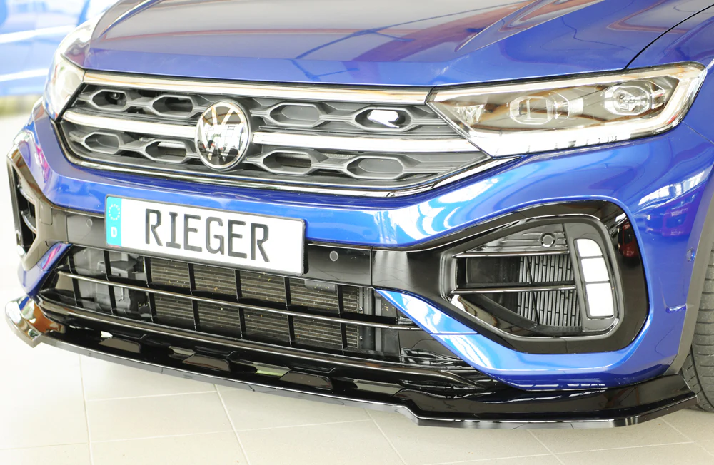 Rieger VW T-Roc R/R-Line (2022+) Front Splitter - Image 4