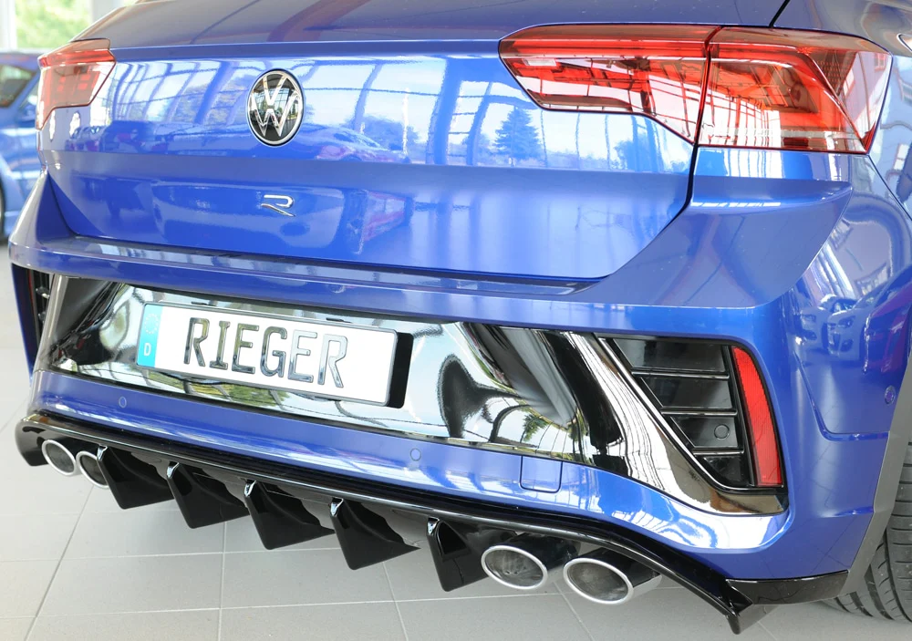 Rieger VW T-Roc R Rear Diffuser (2022+) - Image 3