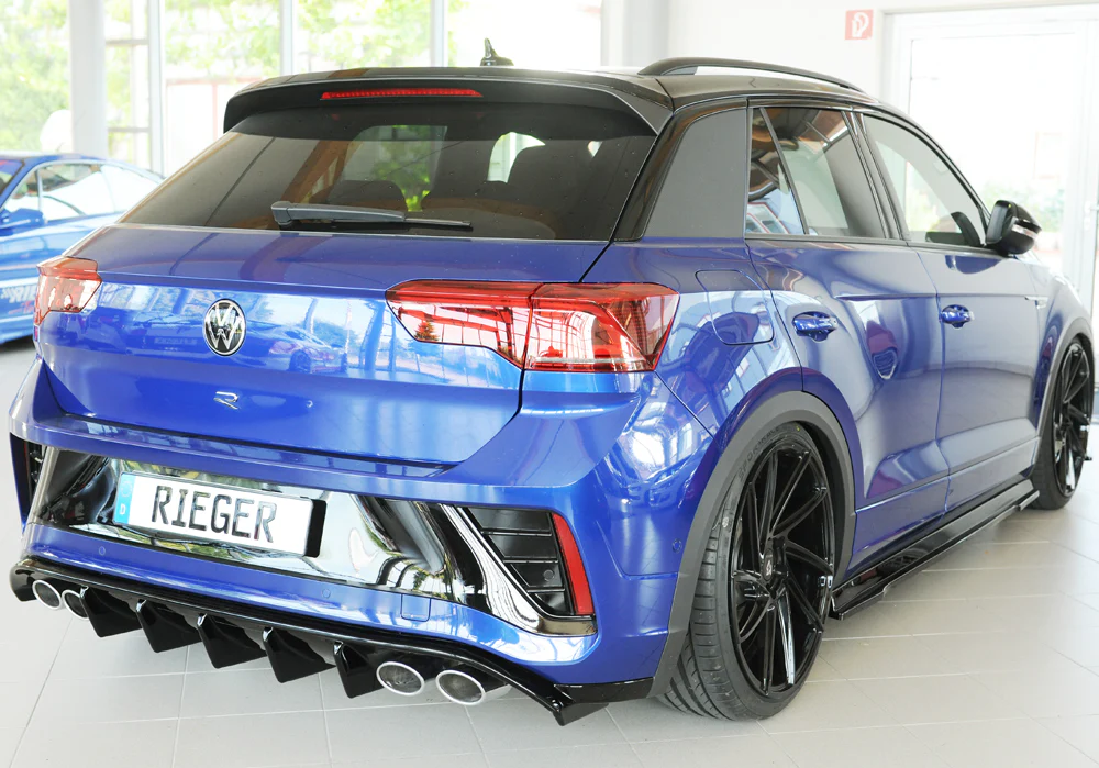 Rieger VW T-Roc R Rear Diffuser (2022+) - Image 4