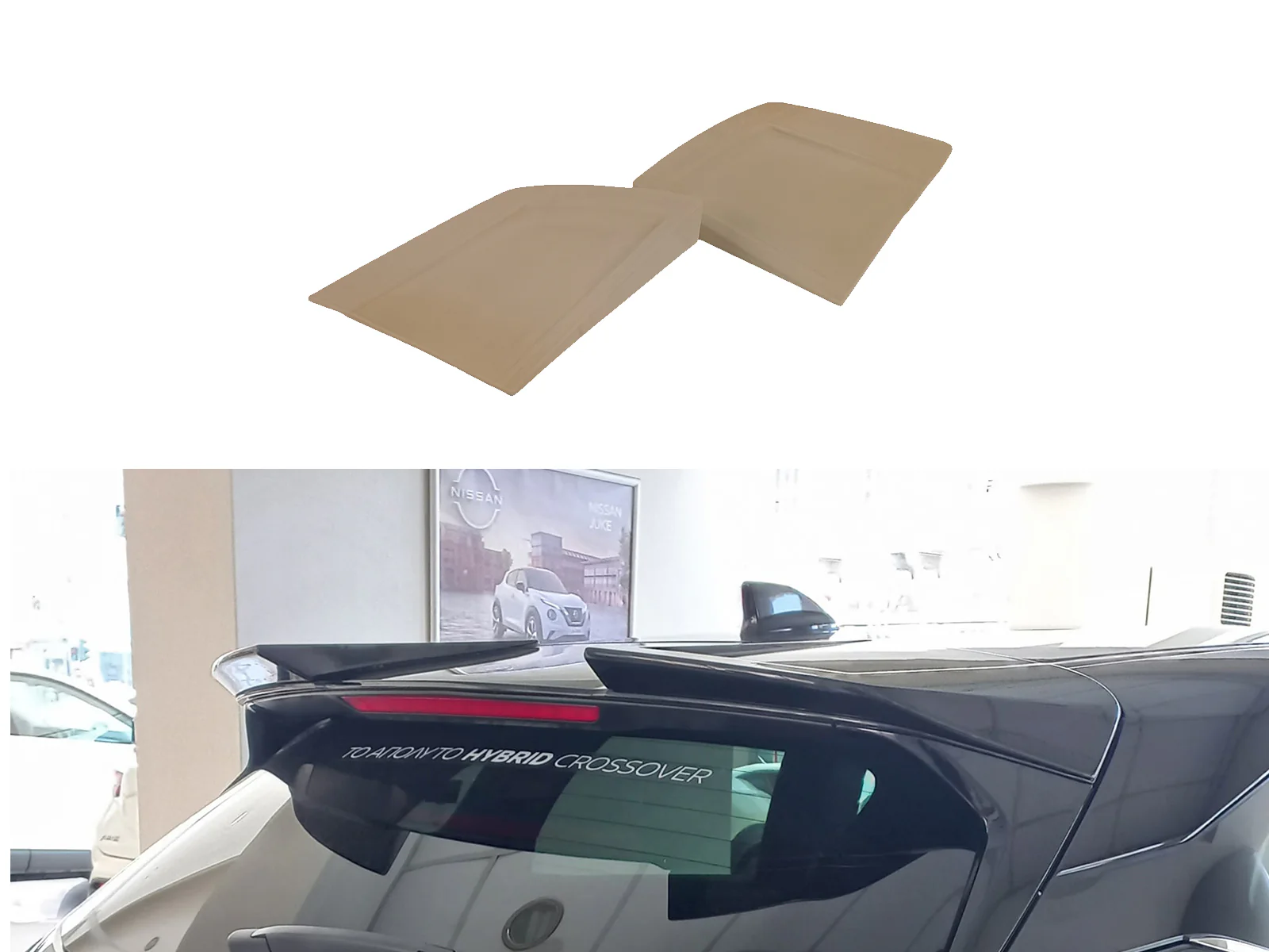 Roof Spoiler Nissan Qashqai J12 (2021-)