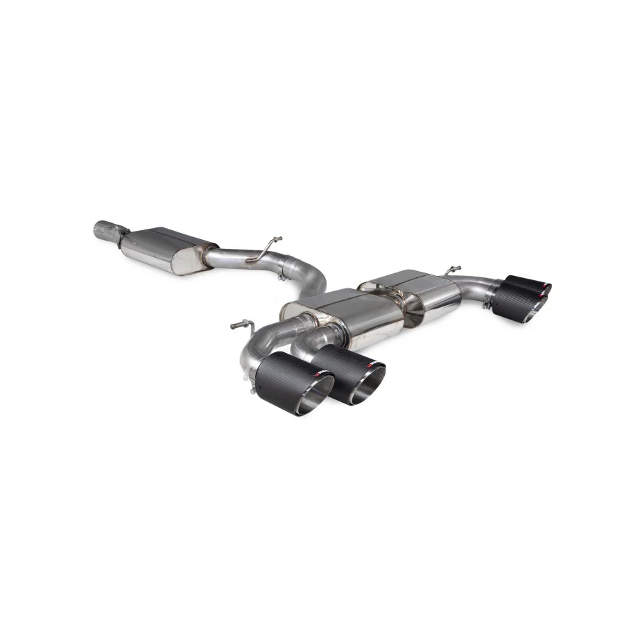 Scorpion Audi S3 2.0TFSi Quattro 8Y (Sportback) (2020+) Cat-Back Exhaust System - Image 4