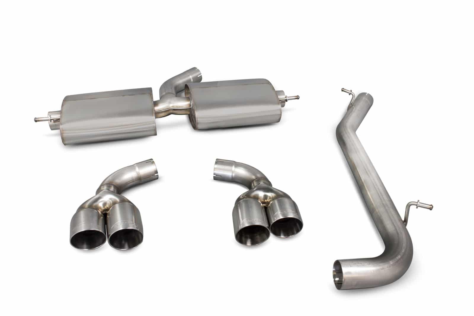 Scorpion Audi TT MK2 3.2 V6 & TT S MK2 (2006-2014) Cat-Back System - Image 2