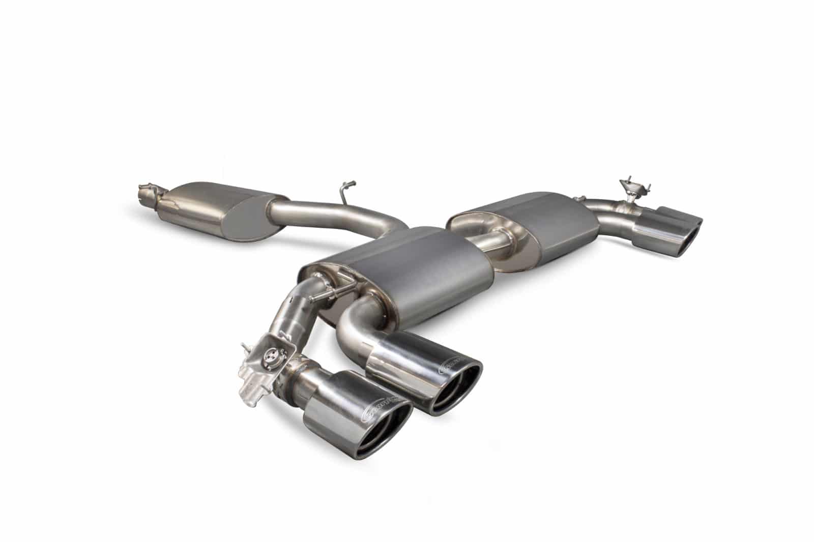 Scorpion Audi TT S MK3 (2014-16) Cat-Back Exhaust with Valves (Non-GPF Model Only) - Image 4