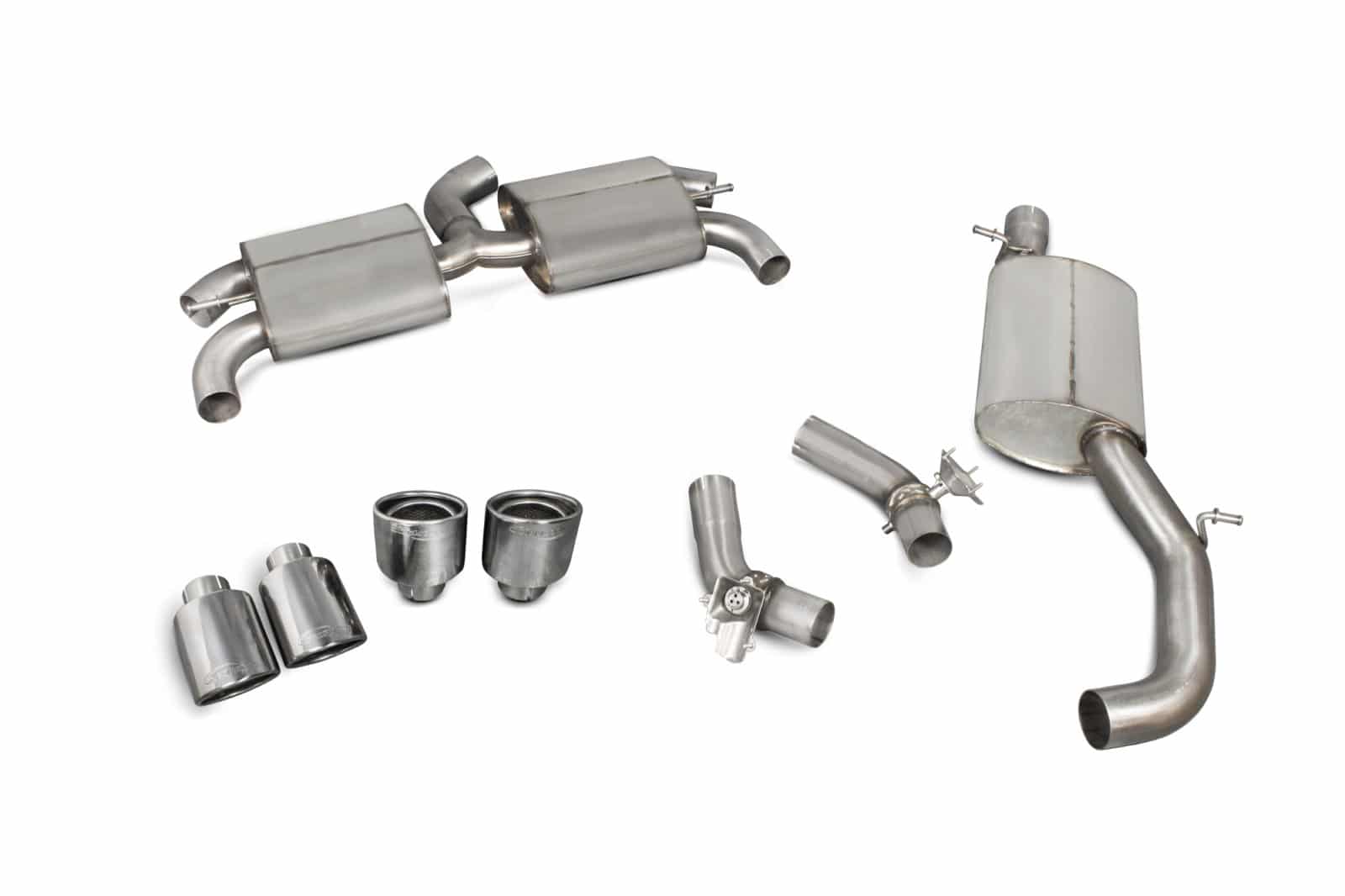 Scorpion Audi TT S MK3 (2014-16) Cat-Back Exhaust with Valves (Non-GPF Model Only) - Image 6