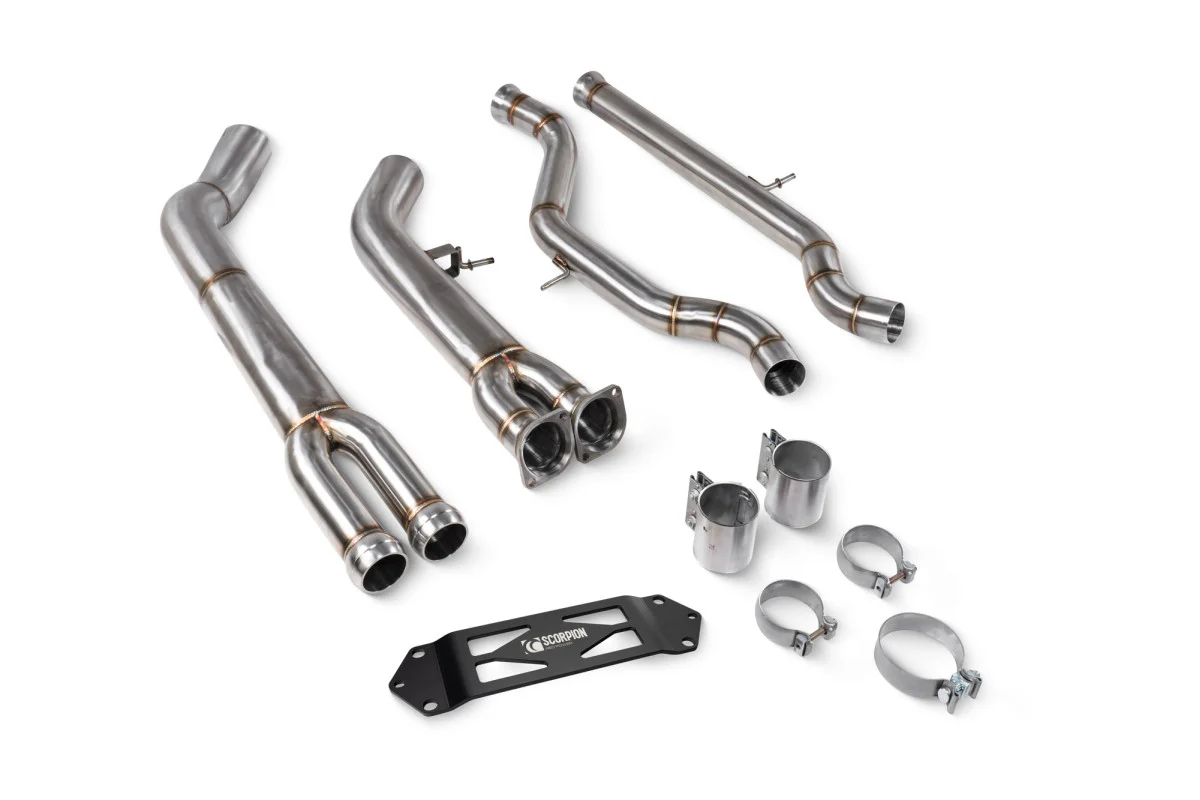 Scorpion BMW F8x M3/M4 Non-GPF Model Single Mid Pipe - Image 3