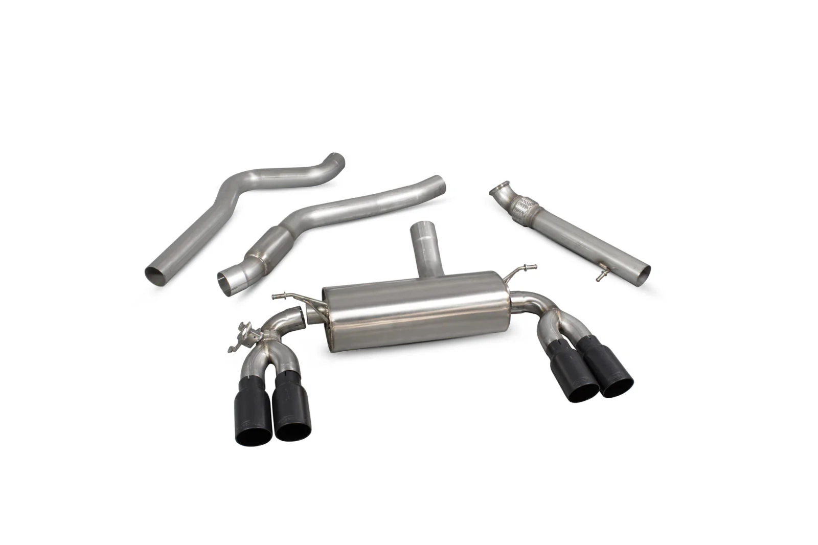 Scorpion BMW M2 (F87) Non-GPF Model Only (2016-18) Cat-Back System With Electronic Valves - Image 6