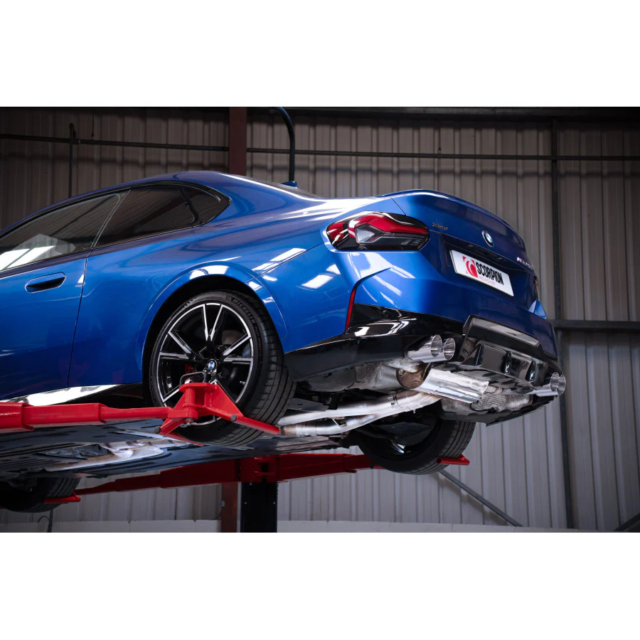 Scorpion Cat/GPF-Back system with electronic valve G42 BMW M240i - Image 4