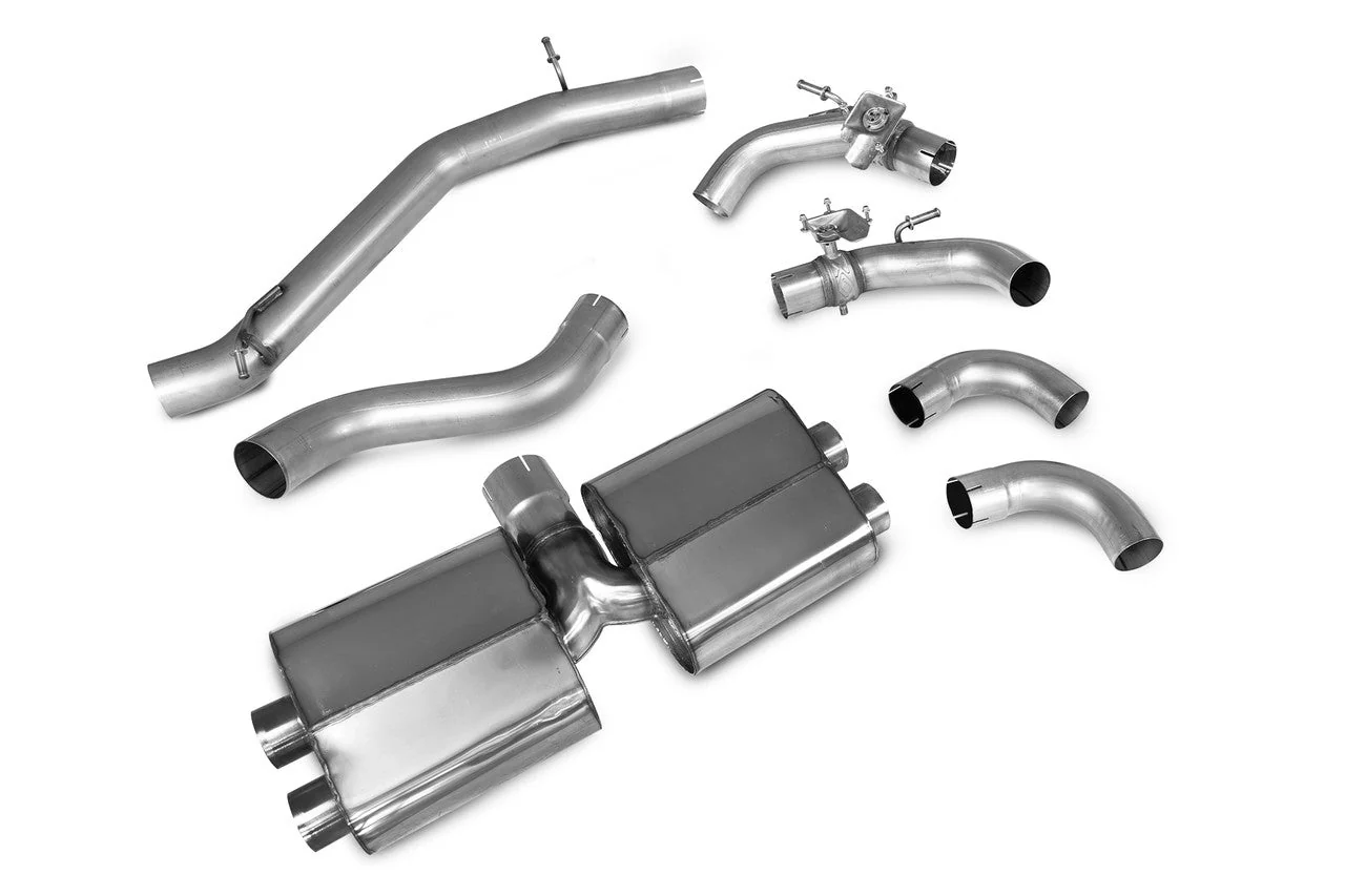 Scorpion Downpipe with high flow sports catalyst Golf Mk7.5 GTi GPF Model Inc TCR / PP 2019 -