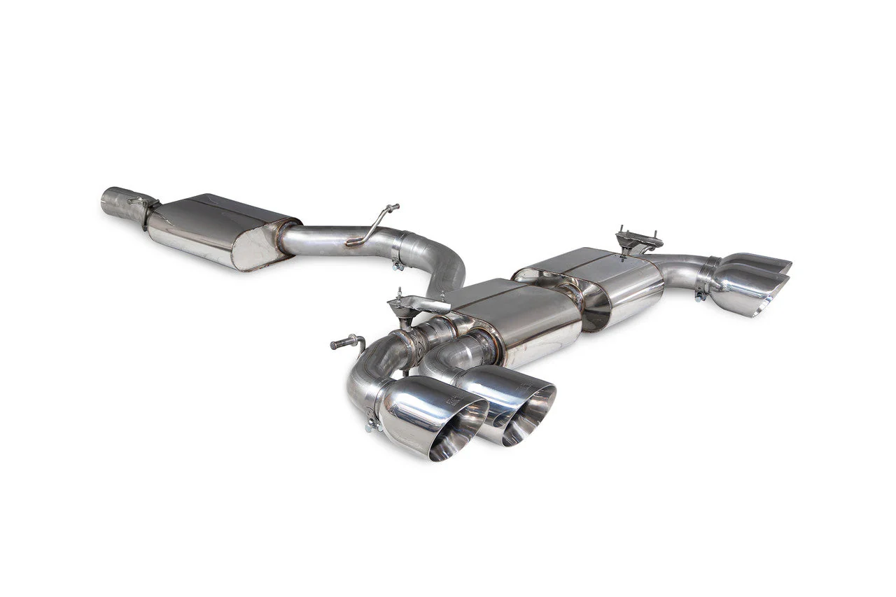 Scorpion Downpipe with high flow sports catalyst S3 8Y Sportback & Saloon 2020 - - Image 2