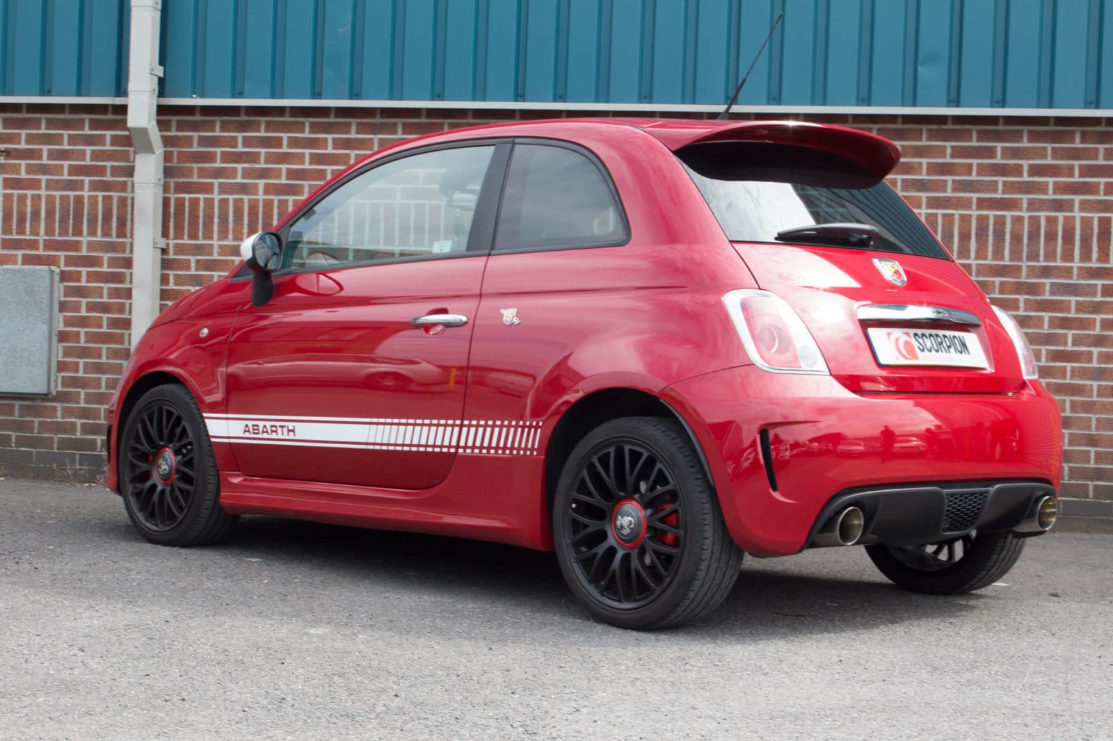 Scorpion Fiat 500 Abarth (2008-15) Non-Resonated Cat-Back Exhaust - Image 3