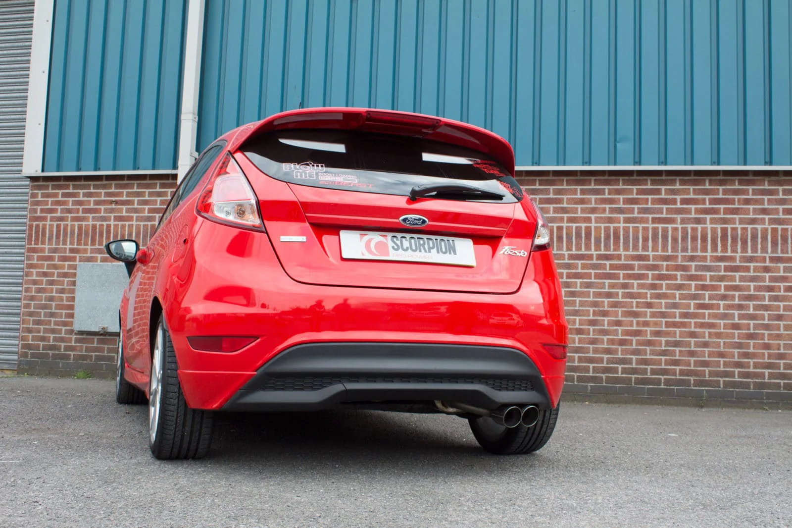 Scorpion Ford Fiesta MK7 1.0L EcoBoost  Non-Resonated Cat-Back Exhaust - Image 3