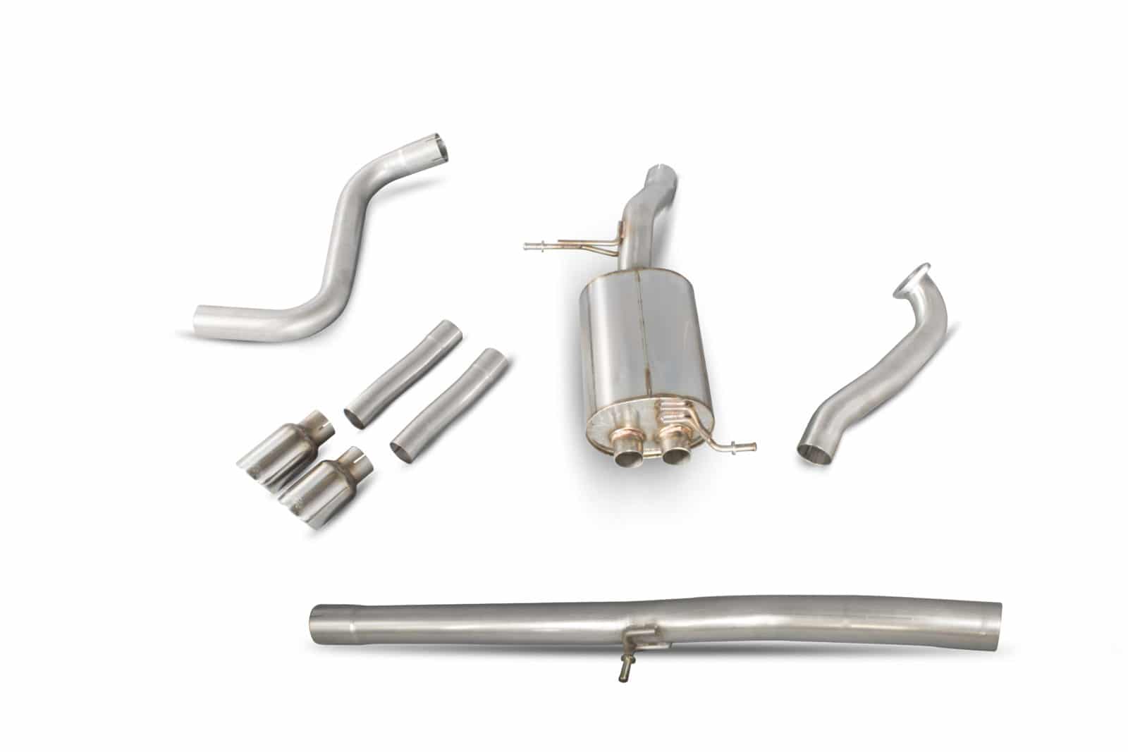 Scorpion Ford Fiesta MK7 1.0L EcoBoost  Non-Resonated Cat-Back Exhaust - Image 5