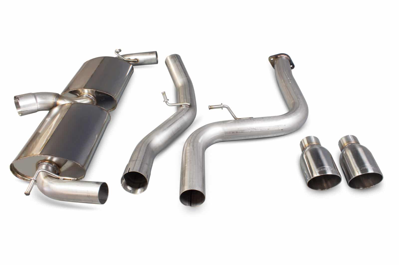 Scorpion Ford Focus ST225 MK2 (06-11) 3″ Resonated Cat-Back Exhaust - Image 2