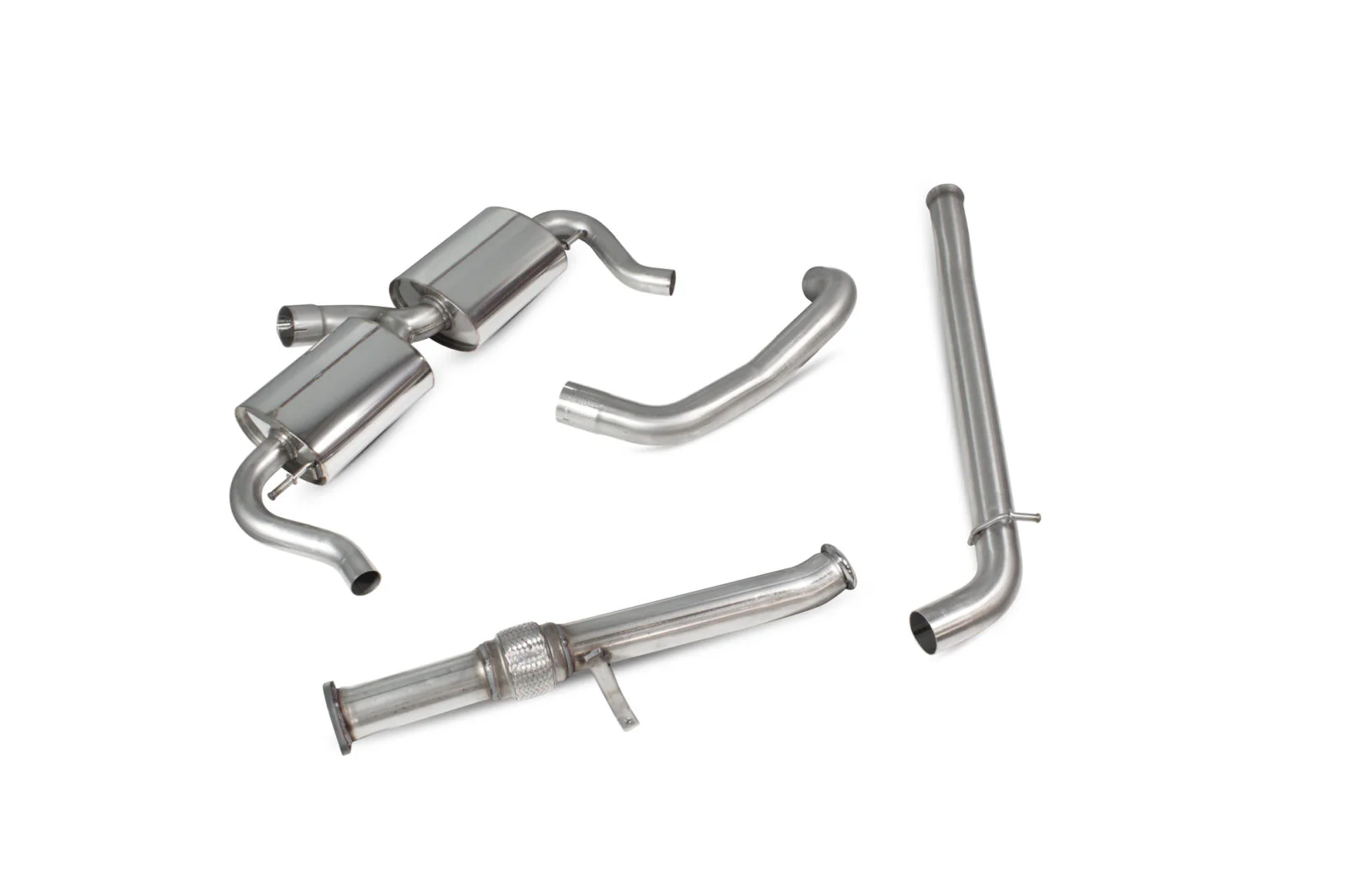 Scorpion Renault Clio MK4 RS 200 EDC / 220 Trophy (2015-18) Non-Resonated Cat-Back System - Image 2