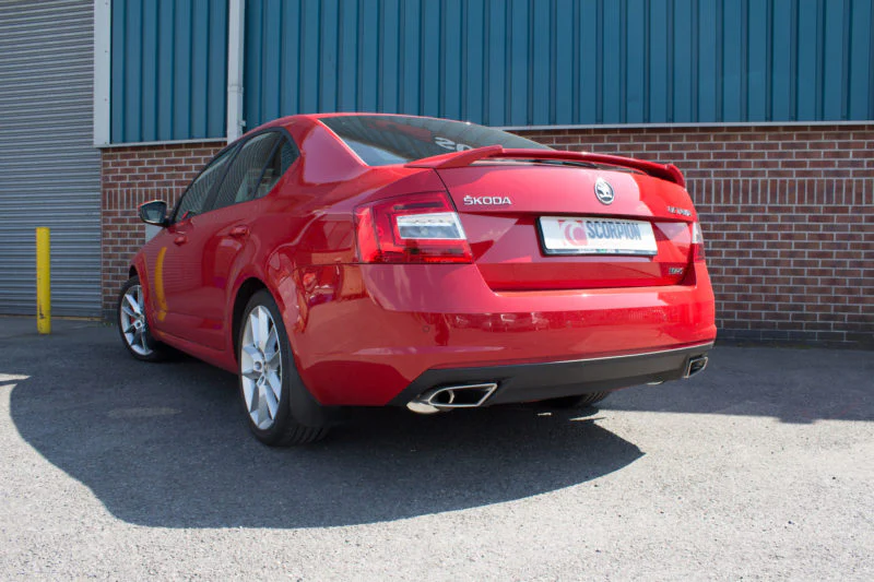 Scorpion Skoda Octavia VRS 2.0TSI 265 (2013-15) Cat-Back System - Image 3