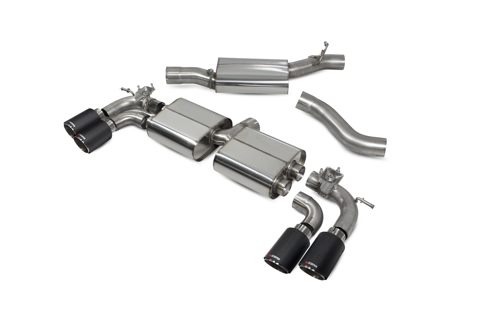 Scorpion Volkswagen Golf MK7.5 R Facelift (17-18) Cat-back/GPF-back System - Image 16