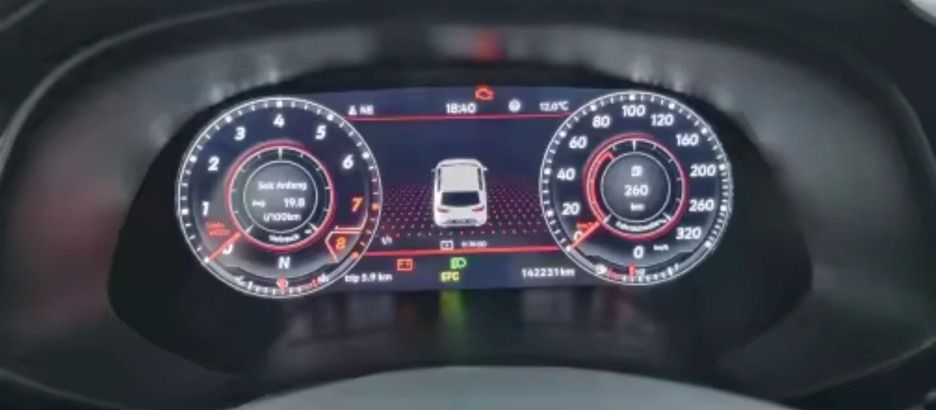 SEAT Leon MK3 (2013-2019) 9" Digital Instrument Cluster – LCD Upgrade - Image 3