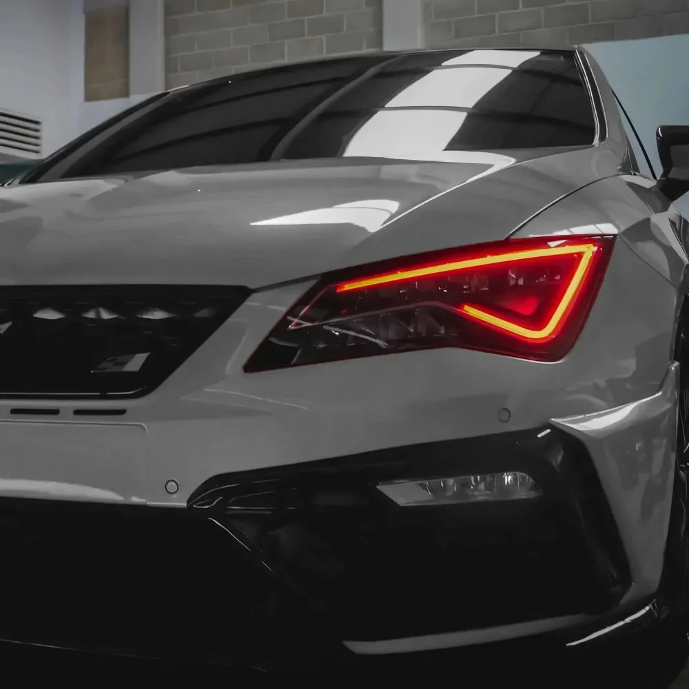 SEAT LEON MK3 Coloured DRL Kit (2017 - 2020) Part No:5F0941475A 5F0941476A - Image 4