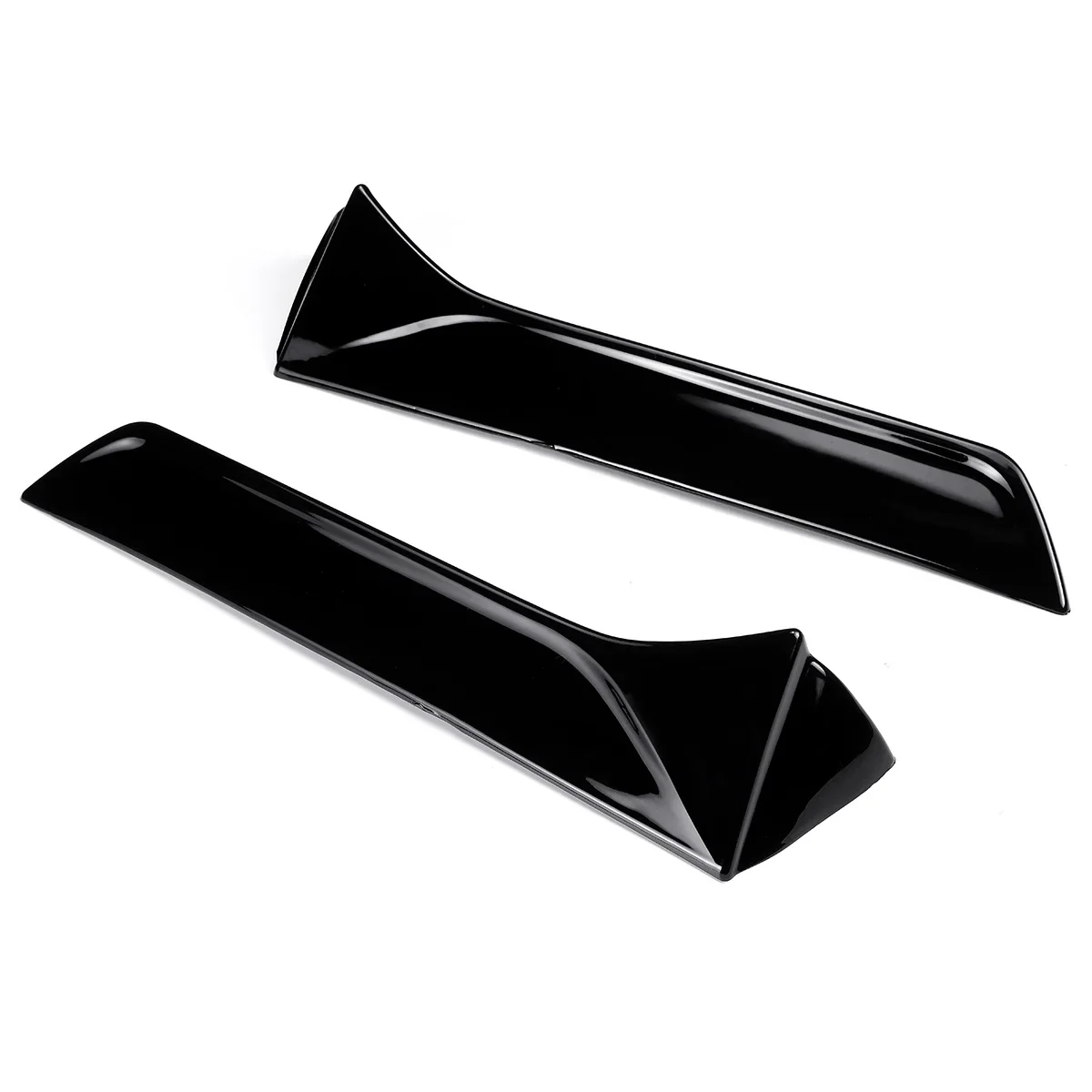 Seat Leon MK3/MK3.5 Gloss Black Side Spoiler Pair (2013-2021) - Image 2