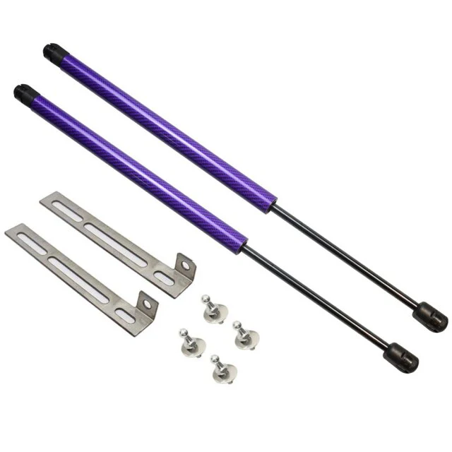 ELEVATE SEAT Leon MK4 KL1 KL8 Black / Carbon Fibre Gas Bonnet Struts (2020+ Models) - Image 12
