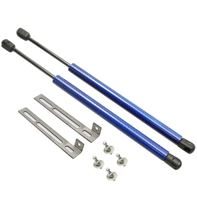 ELEVATE SEAT Leon MK4 KL1 KL8 Black / Carbon Fibre Gas Bonnet Struts (2020+ Models) - Image 6