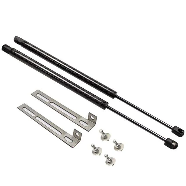 ELEVATE SEAT Leon MK4 KL1 KL8 Black / Carbon Fibre Gas Bonnet Struts (2020+ Models) - Image 8